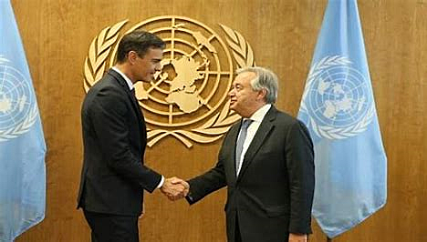 Espainia NBEko segurtasun kontseiluan sartu zen