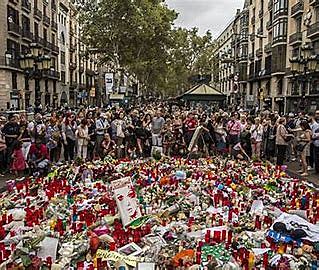 Atentatu jihadistak Bartzelonan eta Cambrilsen