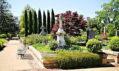 Oakland Cemetery opened