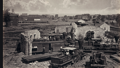 1890 Atlanta had twelve Railroads lines