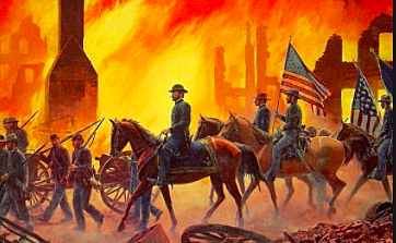 1864 Sherman destroyed Atlanta