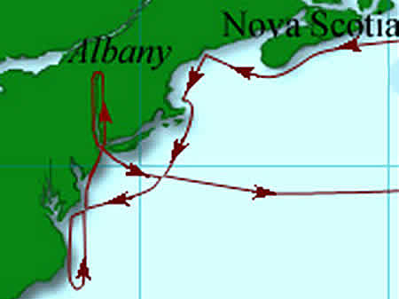 Henry Hudson sailed for the Netherlands