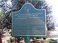 Standing Peachtree: First written record