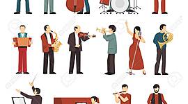 Timeline: LOS DIFERENTES MÚSICOS Y DATOS  VISTOS EN CLASES