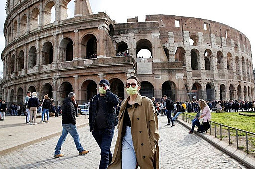 Italia: Foco del mundo