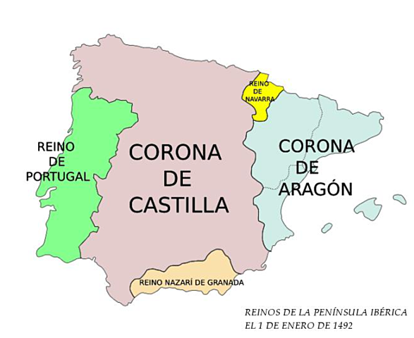 Unificación de reinos Castilla y Aragón