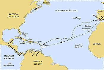 Seguno viaje de Colon