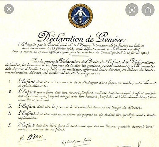 DECLARACIÓN DE GINEBRA