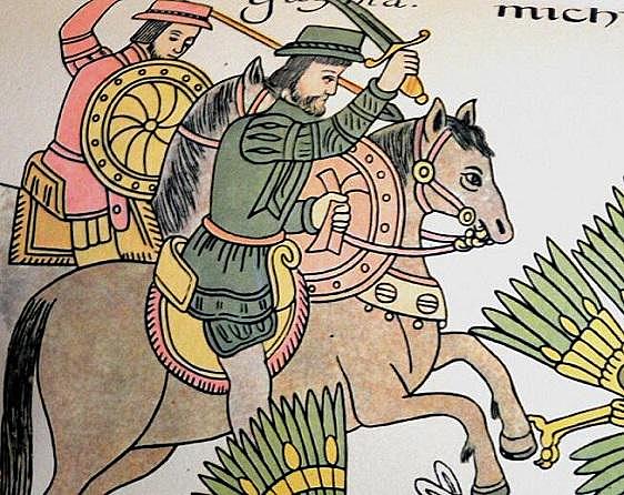 Llegada de Nuño Beltrán a Tzintzuntzan