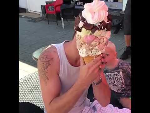 2. I have eaten the famous big ice cream of Denmark at Gelateria Skavia