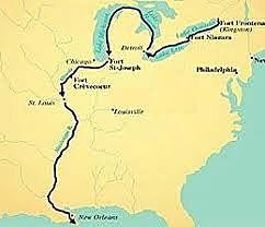 Rene-Robert de La Salle sailed for France