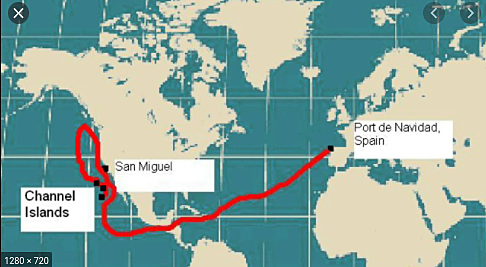 Juan Cabrillo discovered San Diego California