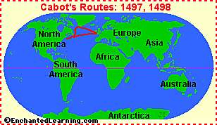 John Cabot - sailed for England