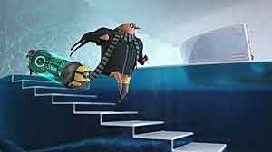 Gru steals the shrink  ray from Vectors lair