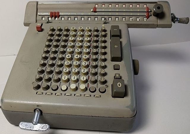 Las calculadoras mecánicas