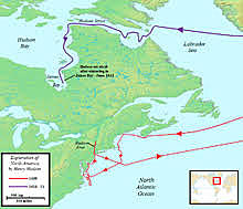 Henry Hudson - sailed for Dutch