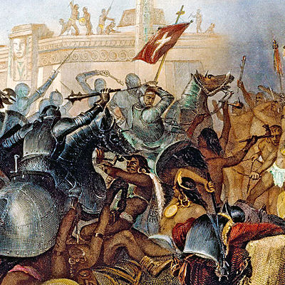 Timeline: Conquista de Cortés y Nuño Beltrán