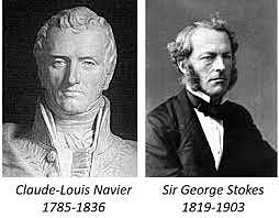 Claude Navier y George Stokes
