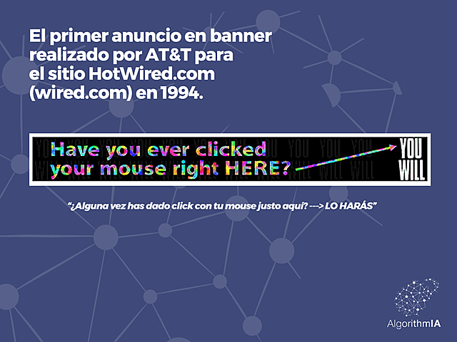 Primer anuncio en internet