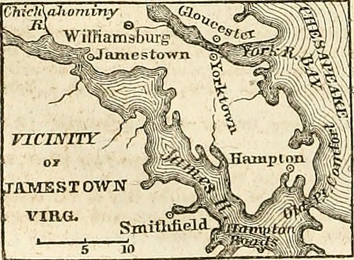 Jamestown, Virginia Colony Founded