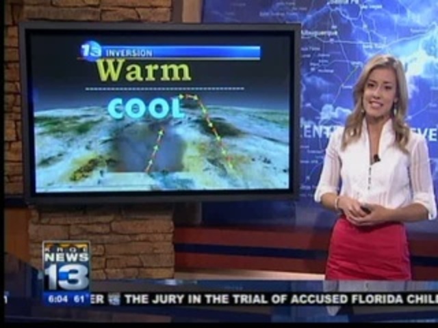 Weather forecast for smoke plume