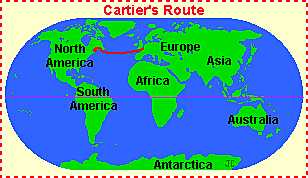 Jacques Cartier-sailed for france