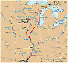 Louis Joliet and Jacques Marquette