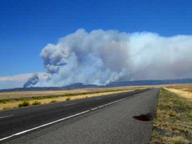 I-25 rolls again as Track fire closure lifted