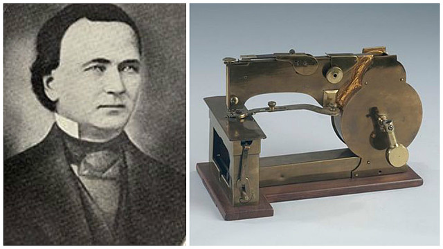 Máquina de coser de doble hilo