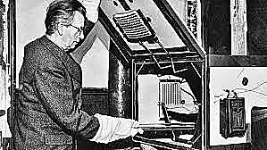 Invención de la televisión.