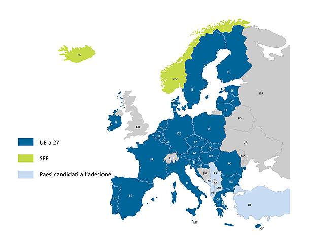 Unione Europea si allarga a 25 stati