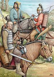 Los hunos invaden el Imperio sasánida.