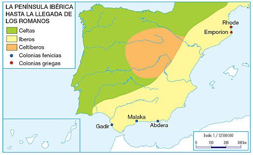 Llegada de los celtas