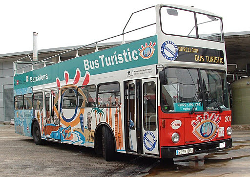 Los descapotables de Barcelona