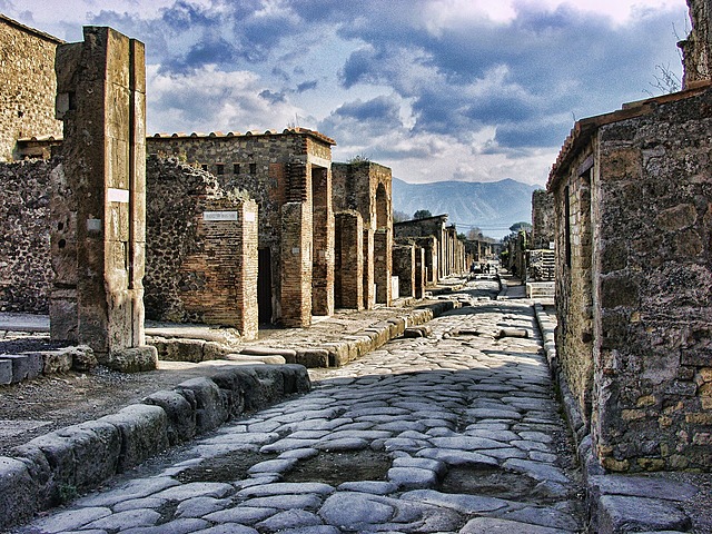 Opgraving Pompeii