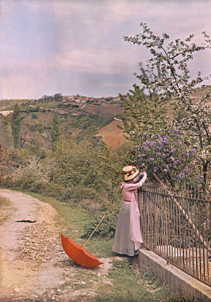 Création photographie en couleur(autochrome)