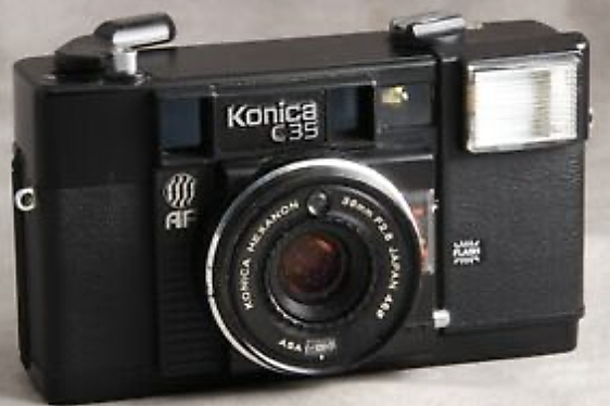 Commercialisation du Konica c35 AF