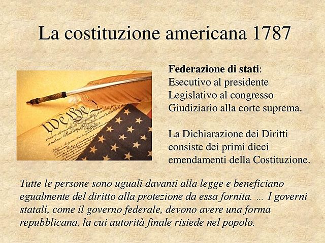 Costituzione americana