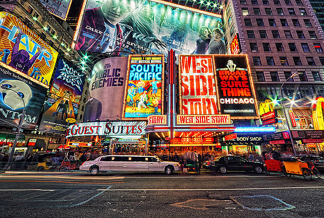 Començant obres de Broadway (cultural)