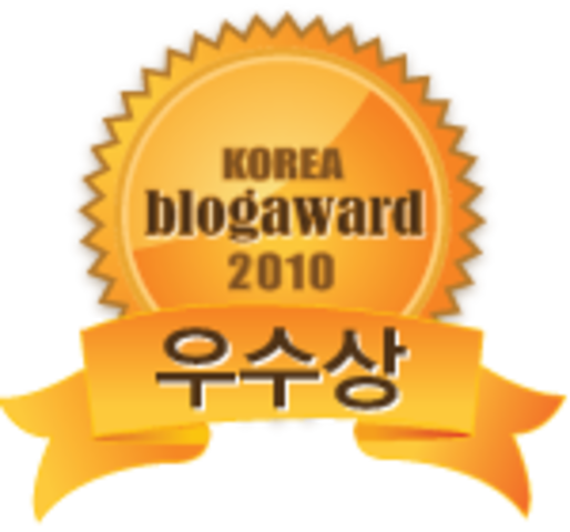 대한민구 블로그 어워드 IT/정보과한 우수상 수상