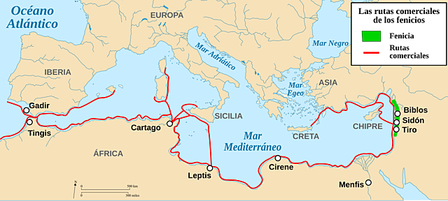 Colonizaciones fenicias