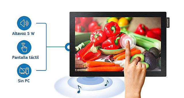 Interacción táctil