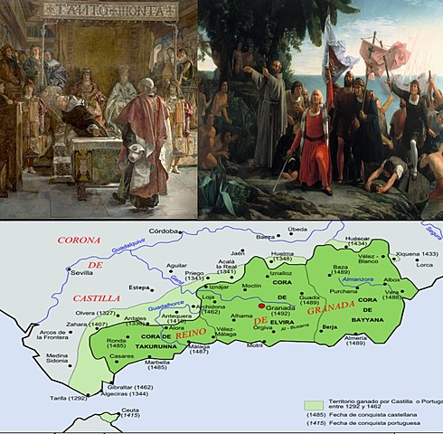 América, Granada y judíos