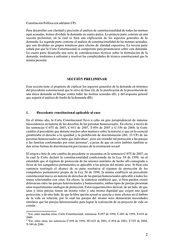 Demanda por la igualdad plena