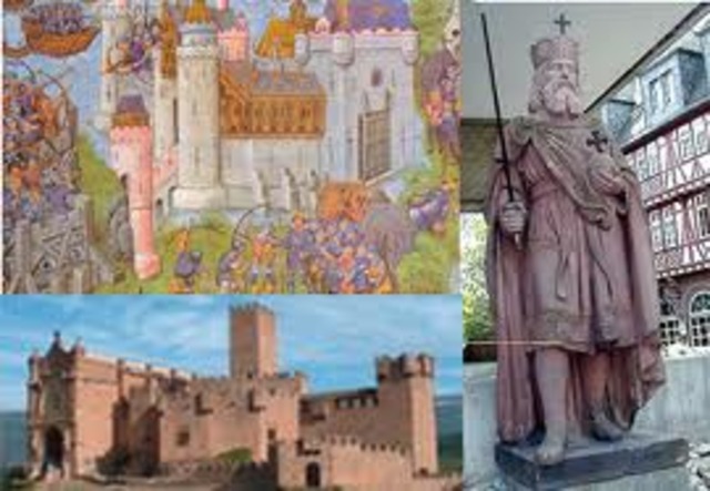 Alarico saquea Roma.