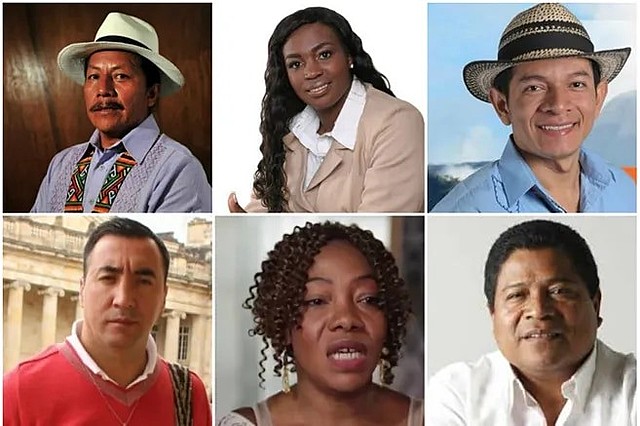 Inclusión de escaños o curules en el congreso para las minorías indígenas y afrodescendiente