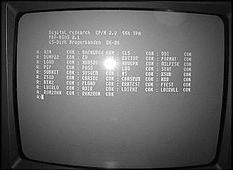 CM/P: CONTROL PROGRAM FOR MICROCOMPUTERS