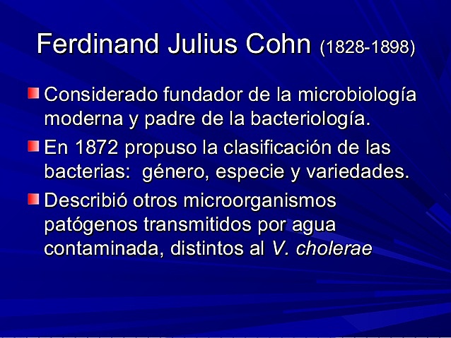 Ferdinand Julius Cohn.