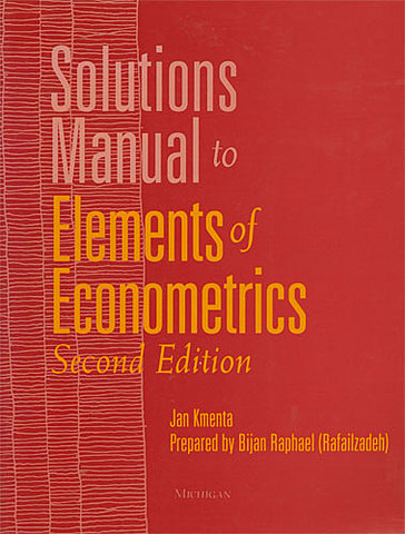 Publicación de “Elements of Econometrics”