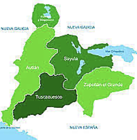 Fundación de la provincia de Avalos.